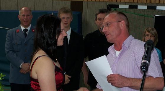 Domschule Urkundenüberreichung